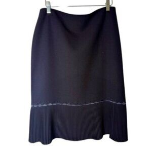 Fomanta - Woman Black Pleated Skirt - Size M